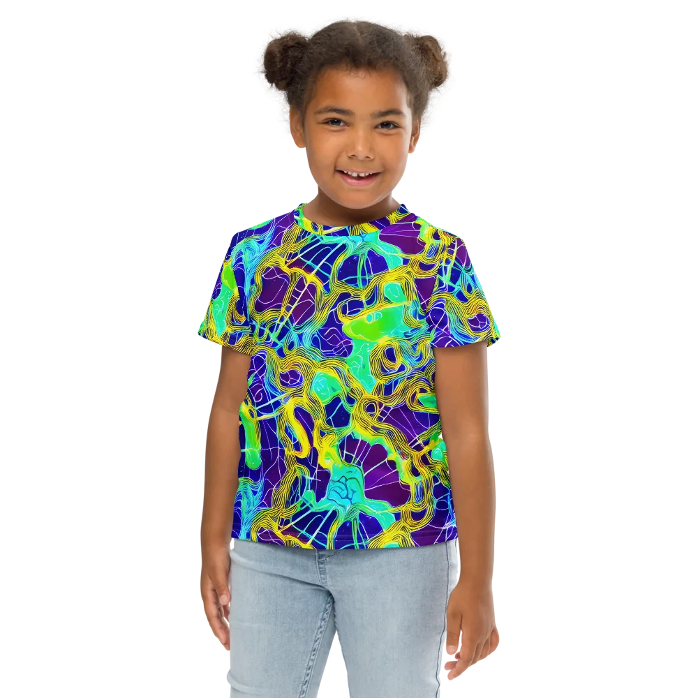 Caroline Gotch on Kids Crew Neck T-Shirt — Front