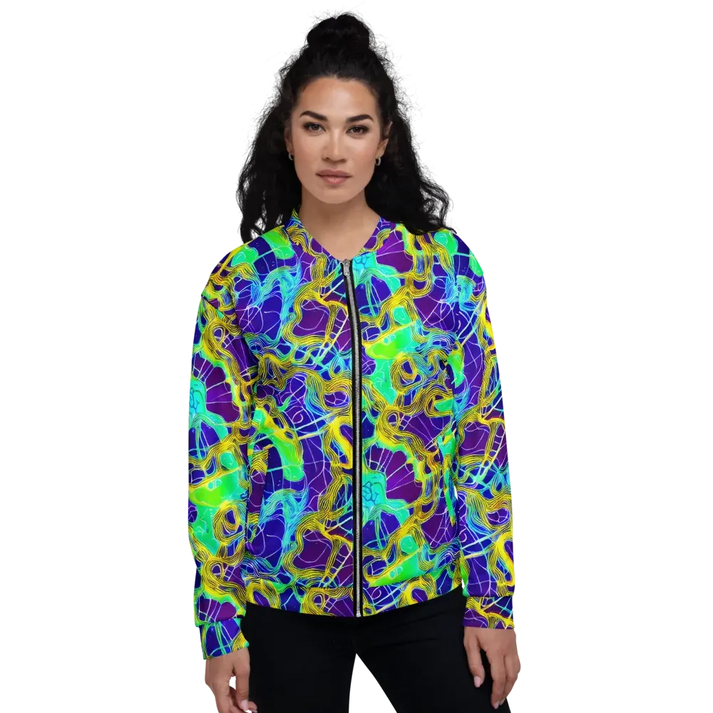Caroline Gotch on Bomber Jacket — Front