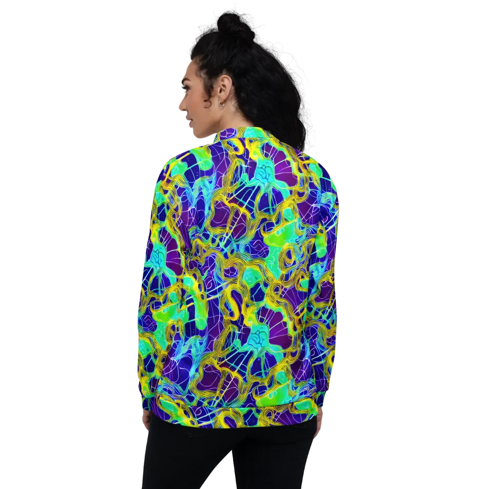Caroline Gotch on Bomber Jacket — Back
