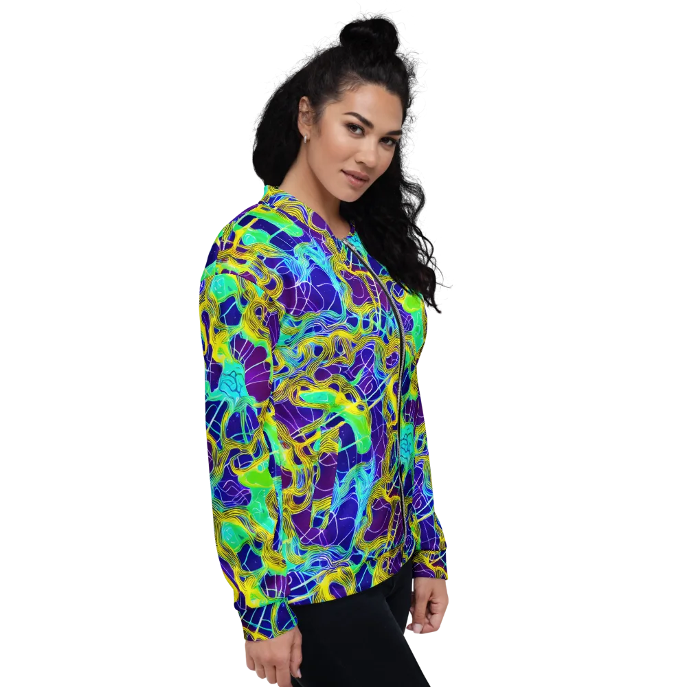 Caroline Gotch on Bomber Jacket — Right