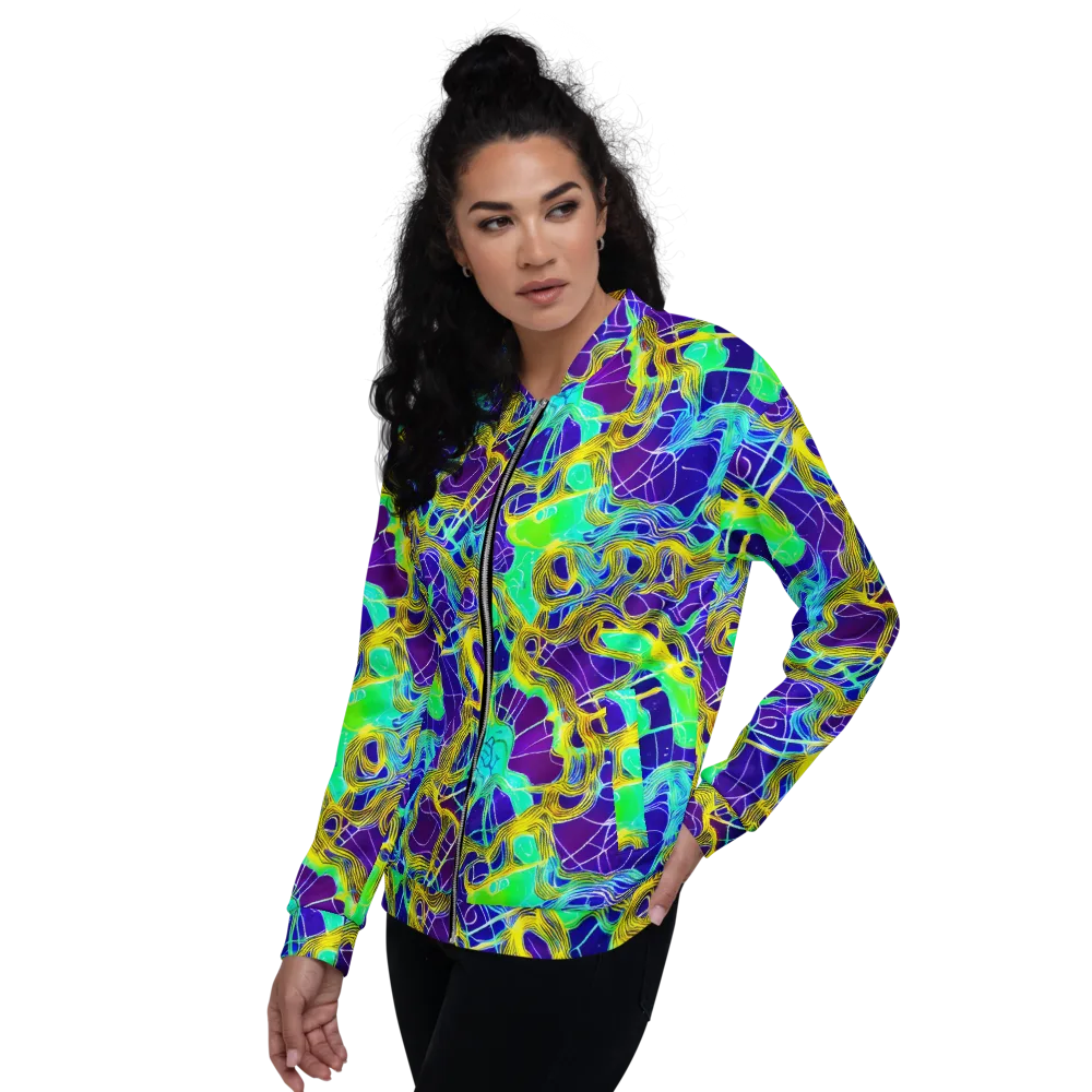 Caroline Gotch on Bomber Jacket — Left