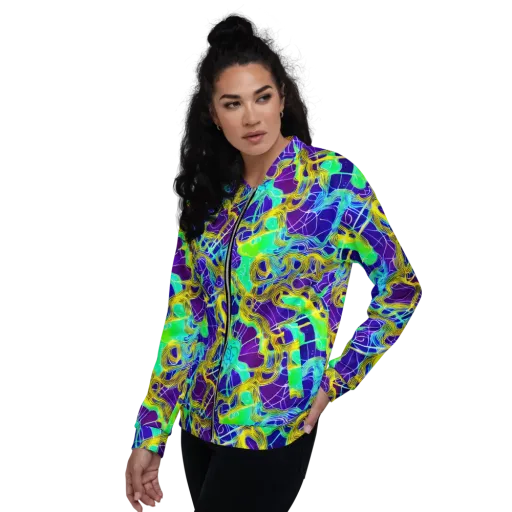 Caroline Gotch on a Bomber Jacket