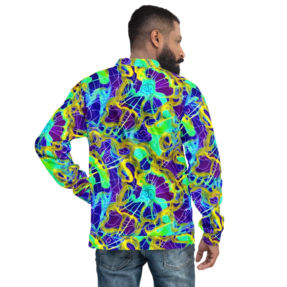 Caroline Gotch on Bomber Jacket — Back