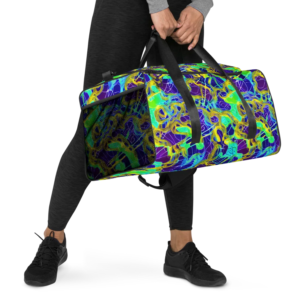 Caroline Gotch on Duffle Bag — Right Front