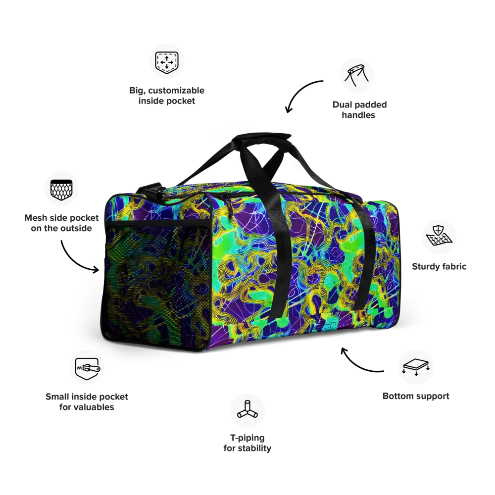 Caroline Gotch on Duffle Bag — Right Front