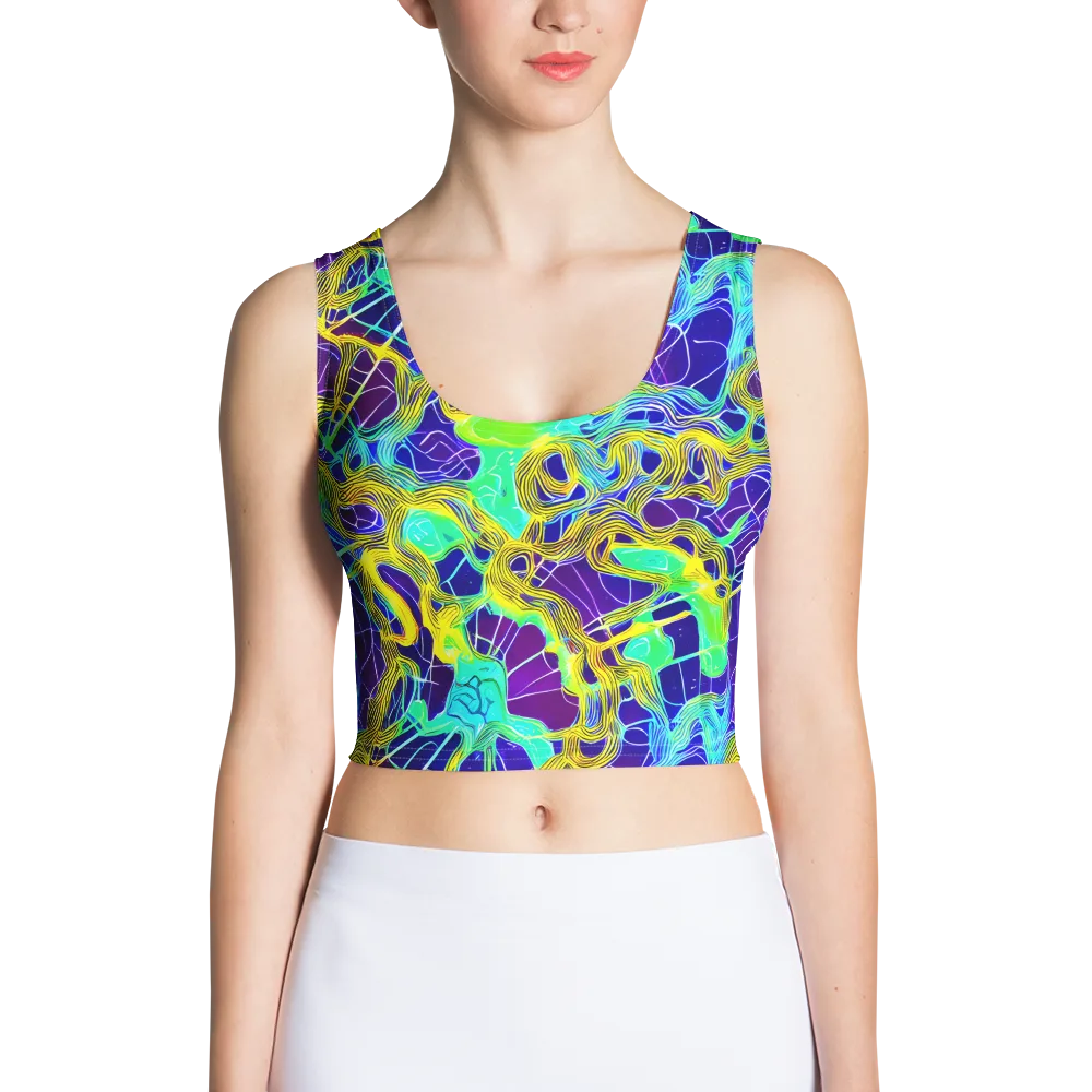 Caroline Gotch on Crop Top — Front