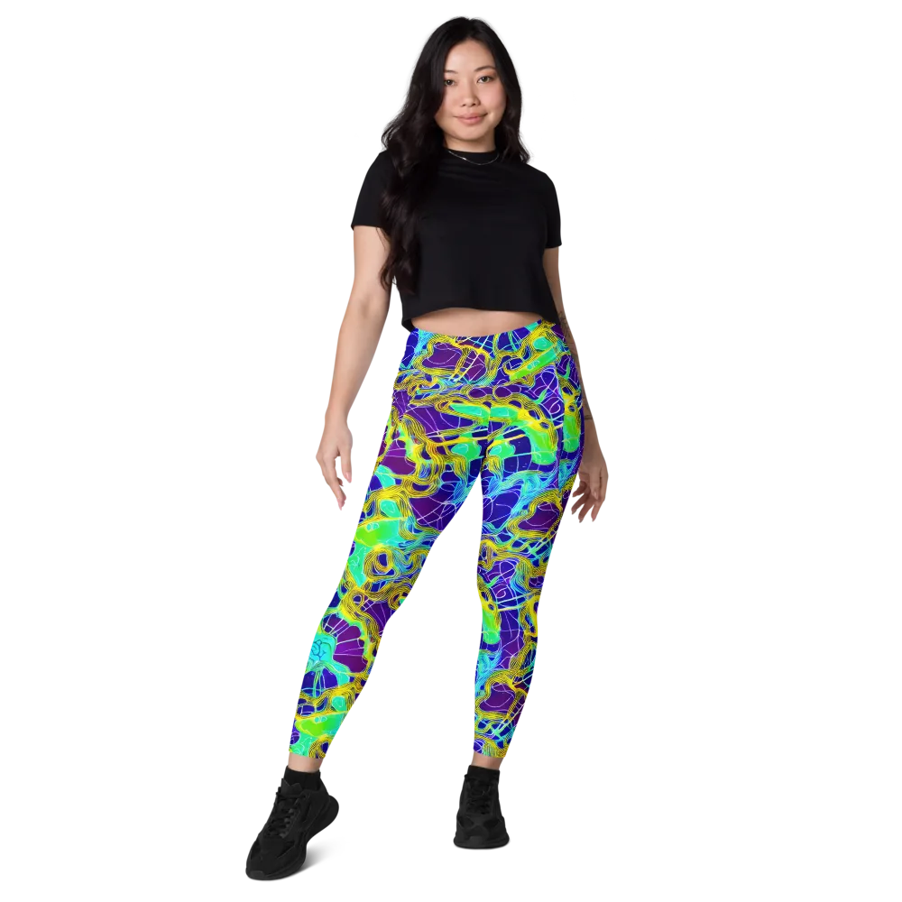 Caroline Gotch on Leggings with Pockets — Front