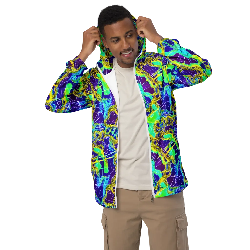 Caroline Gotch on Men's Windbreaker — Front