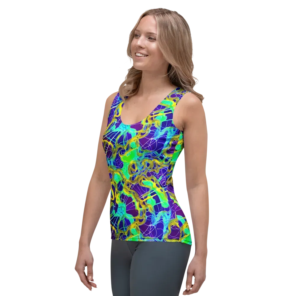 Caroline Gotch on Women's Tank Top — Left Front
