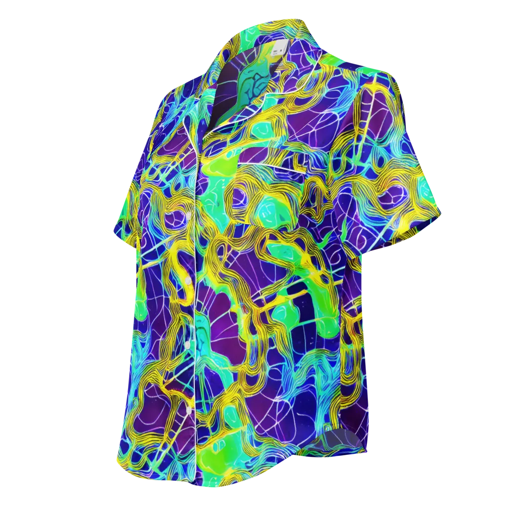 Caroline Gotch on Women's Short Sleeve Pajama Top — Left Front