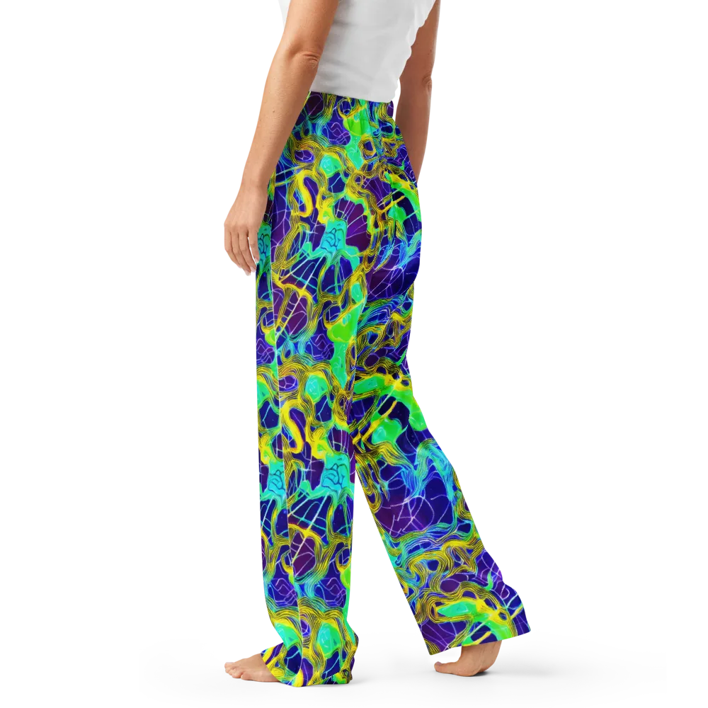 Caroline Gotch on Women's Pajama Pants — Left