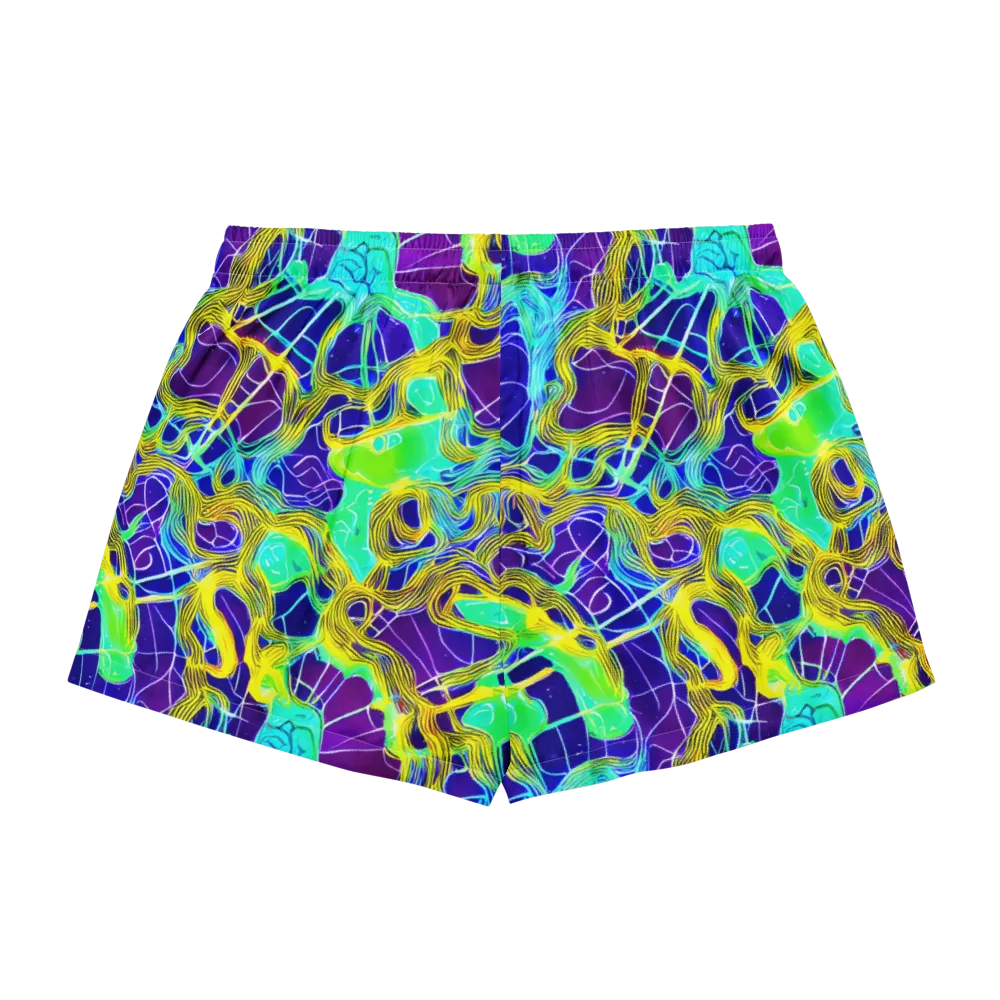 Caroline Gotch on Women's Pajama Shorts — Back