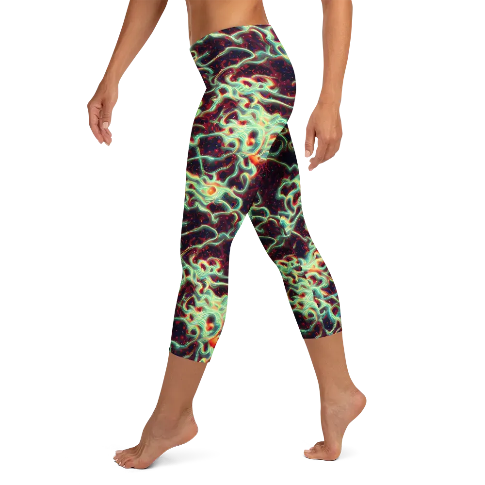 Chimeric Currents on Capri Leggings — Left