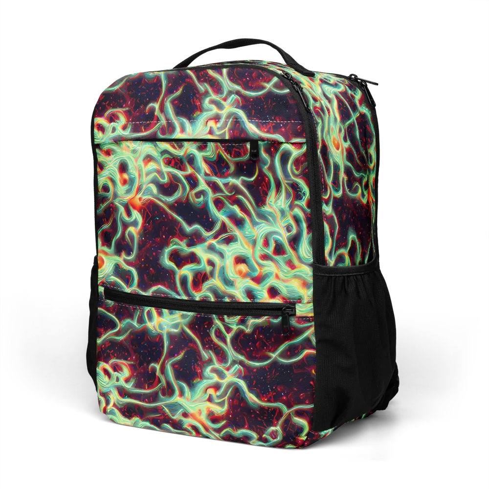 Chimeric Currents on Utility Backpack — Left Front
