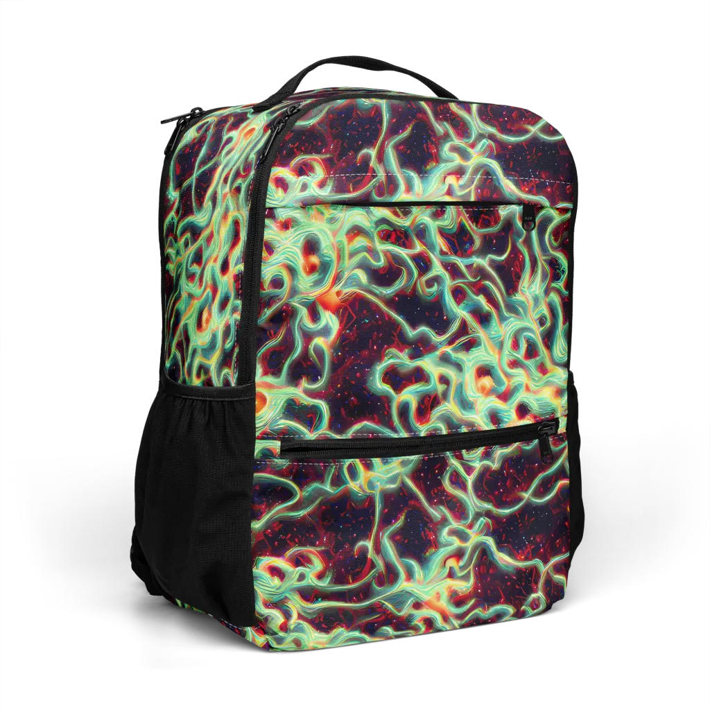 Chimeric Currents on Utility Backpack — Right Front