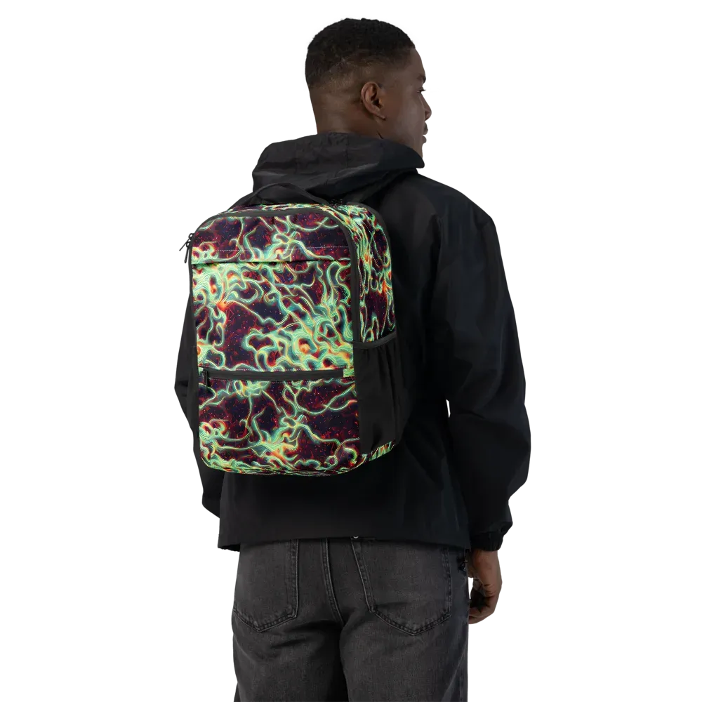Chimeric Currents on Utility Backpack — Back