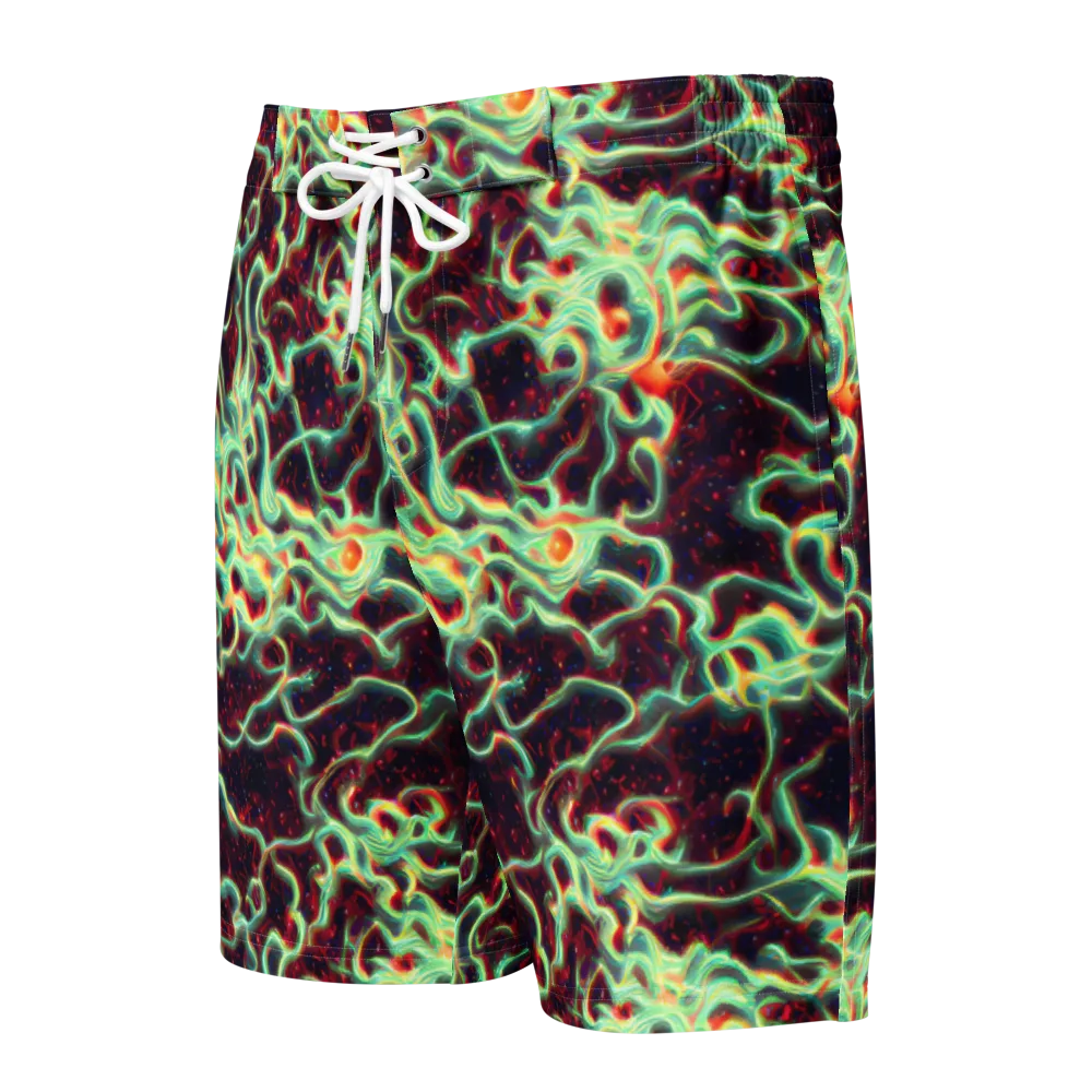 Chimeric Currents on Men's Board Shorts — Front