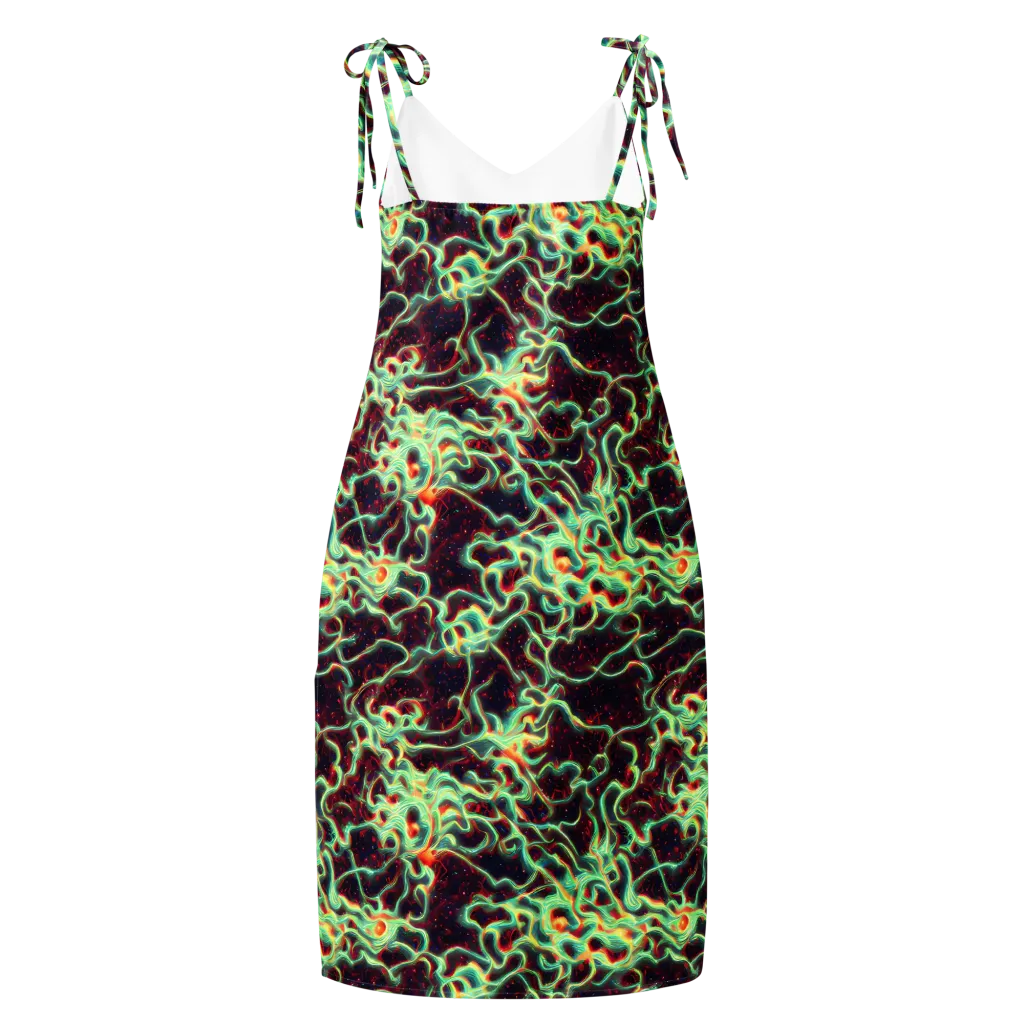 Chimeric Currents on Slip Dress — Back