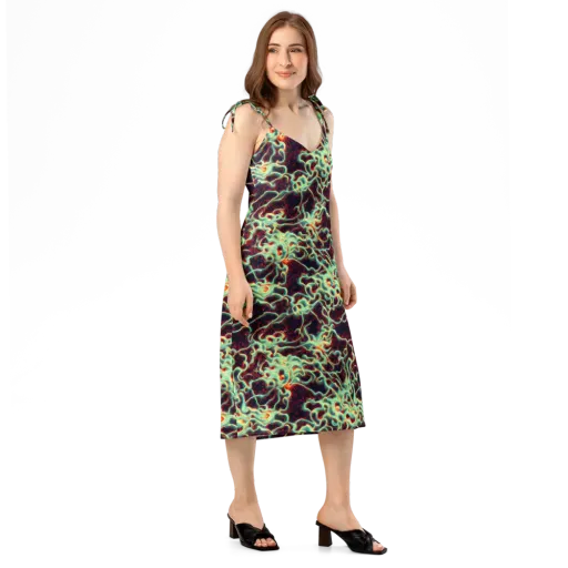 Chimeric Currents on a Slip Dress