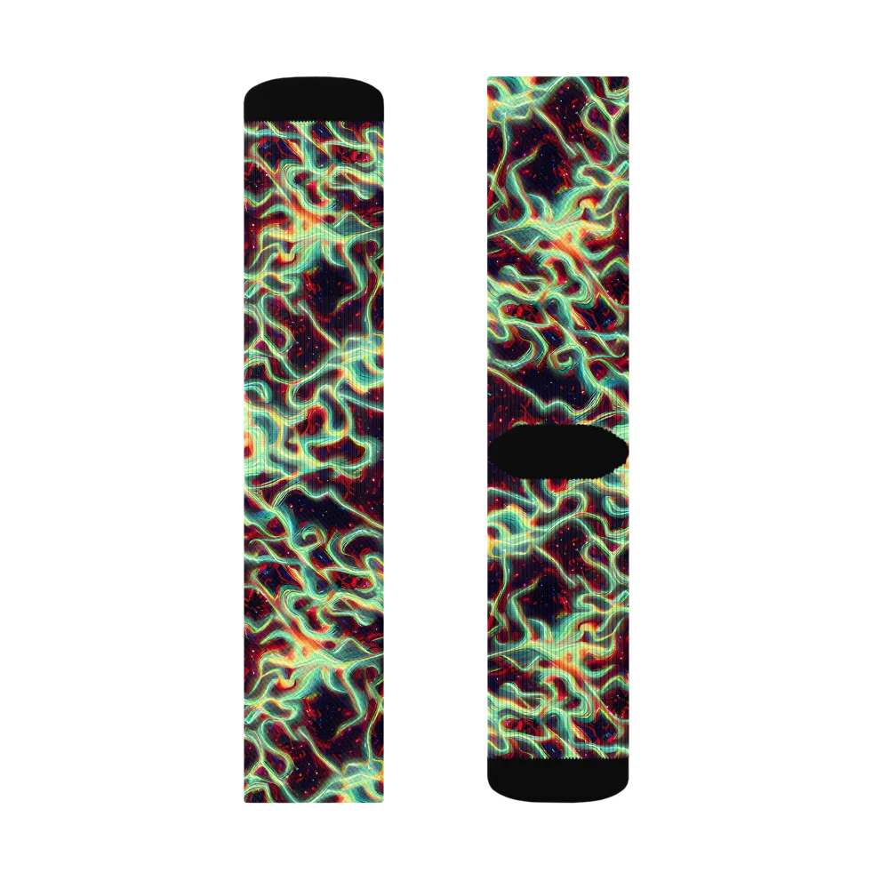Chimeric Currents on Socks — Right Sock
