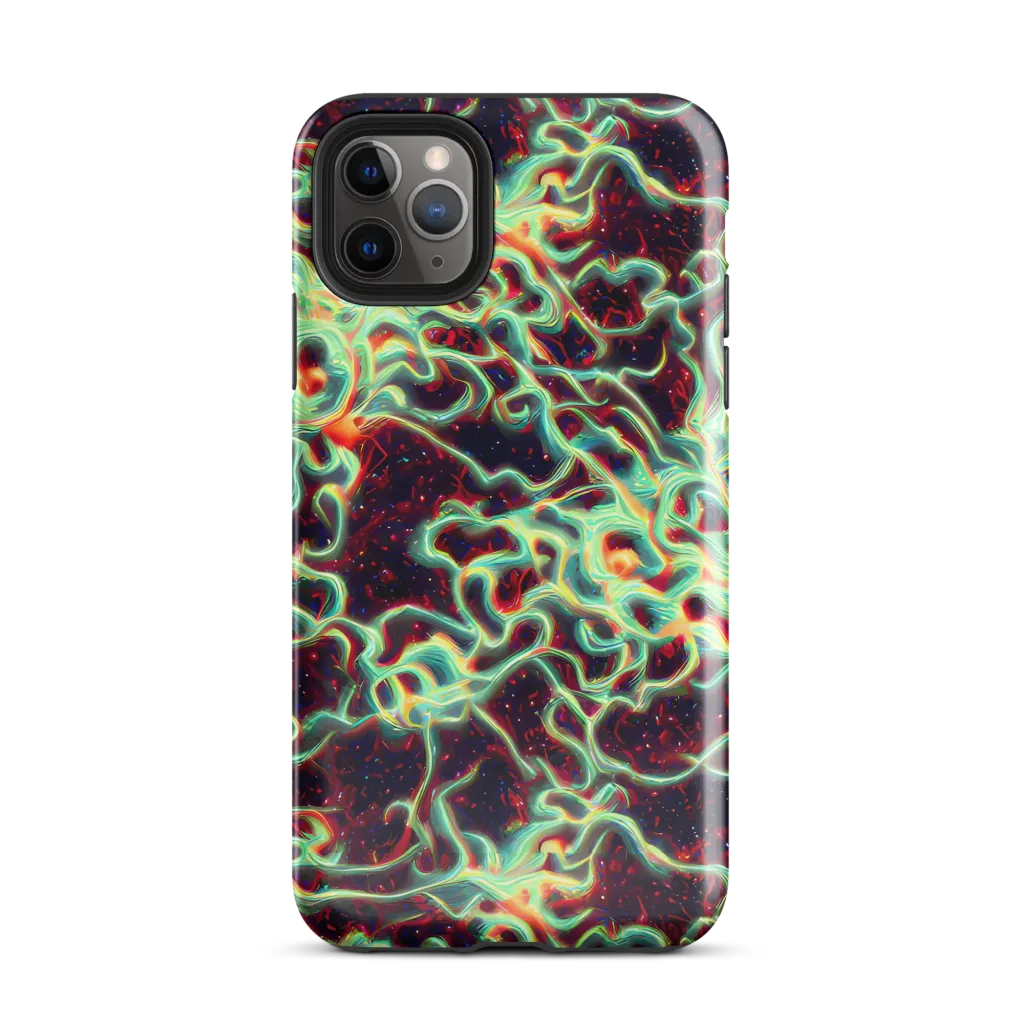 Chimeric Currents on Tough Case for iPhone® — Front