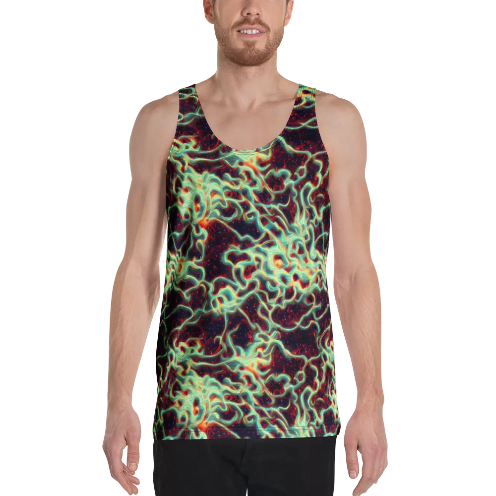 Chimeric Currents on Men's Tank Top — Front