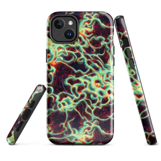Chimeric Currents on a MagSafe Tough Case for iPhone®