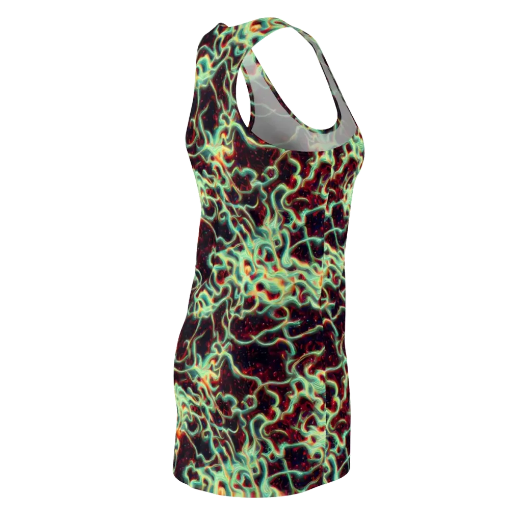 Chimeric Currents on Racerback Dress — Back Side