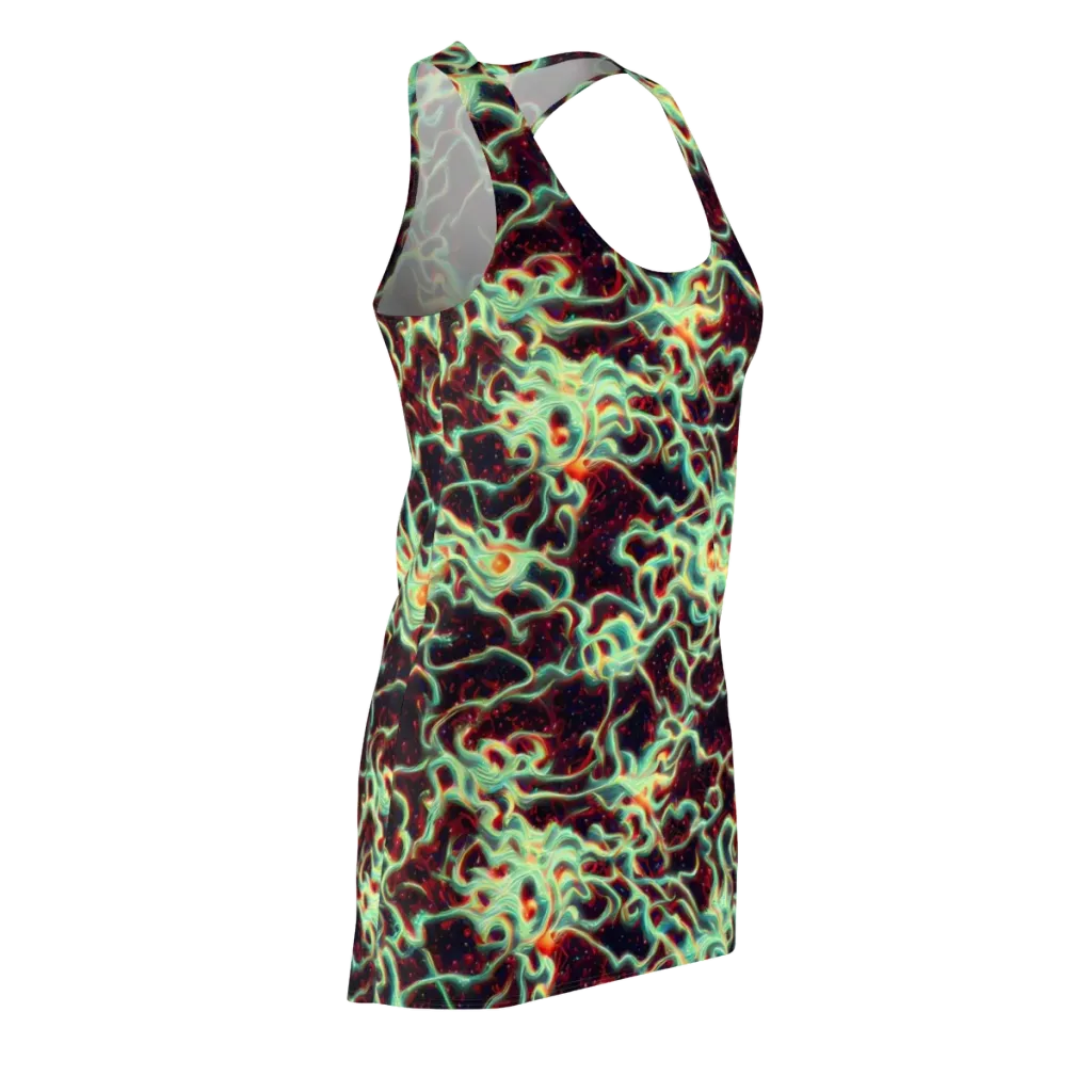 Chimeric Currents on Racerback Dress — Front Side