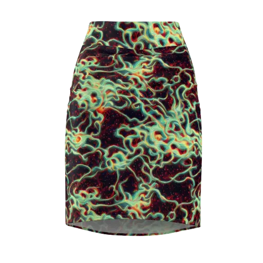 Chimeric Currents on a Pencil Skirt