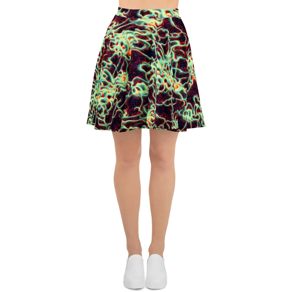Chimeric Currents on Skater Skirt — Front