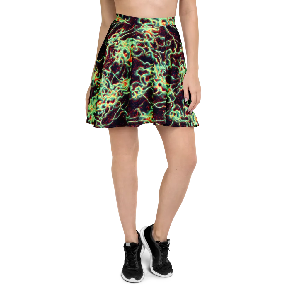 Chimeric Currents on Skater Skirt — Front