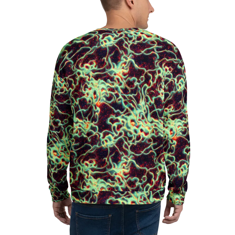Chimeric Currents on Sweatshirt — Back