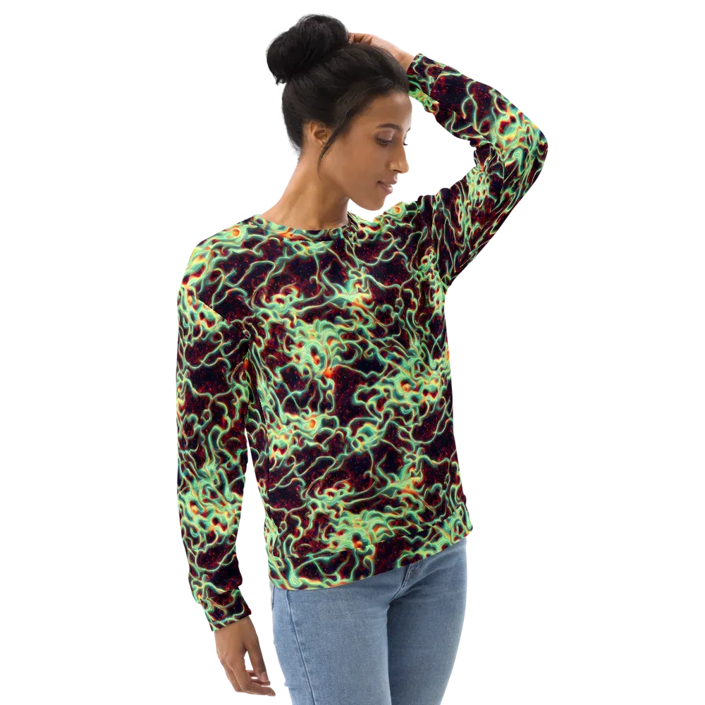 Chimeric Currents on Sweatshirt — Right Front