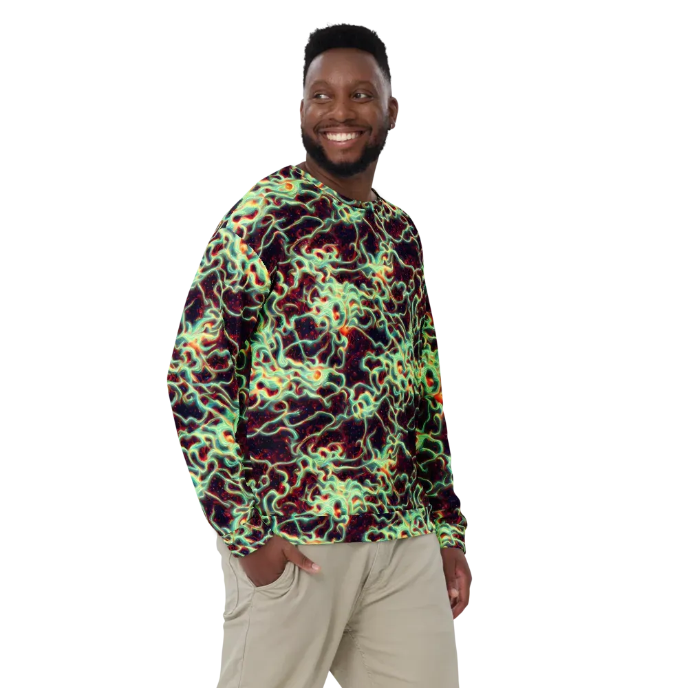 Chimeric Currents on Sweatshirt — Front