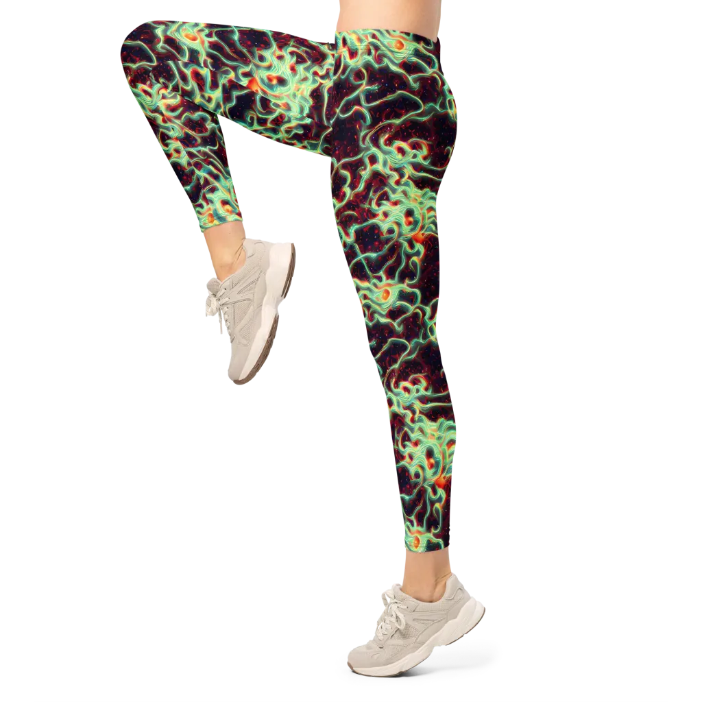 Chimeric Currents on Leggings — Left
