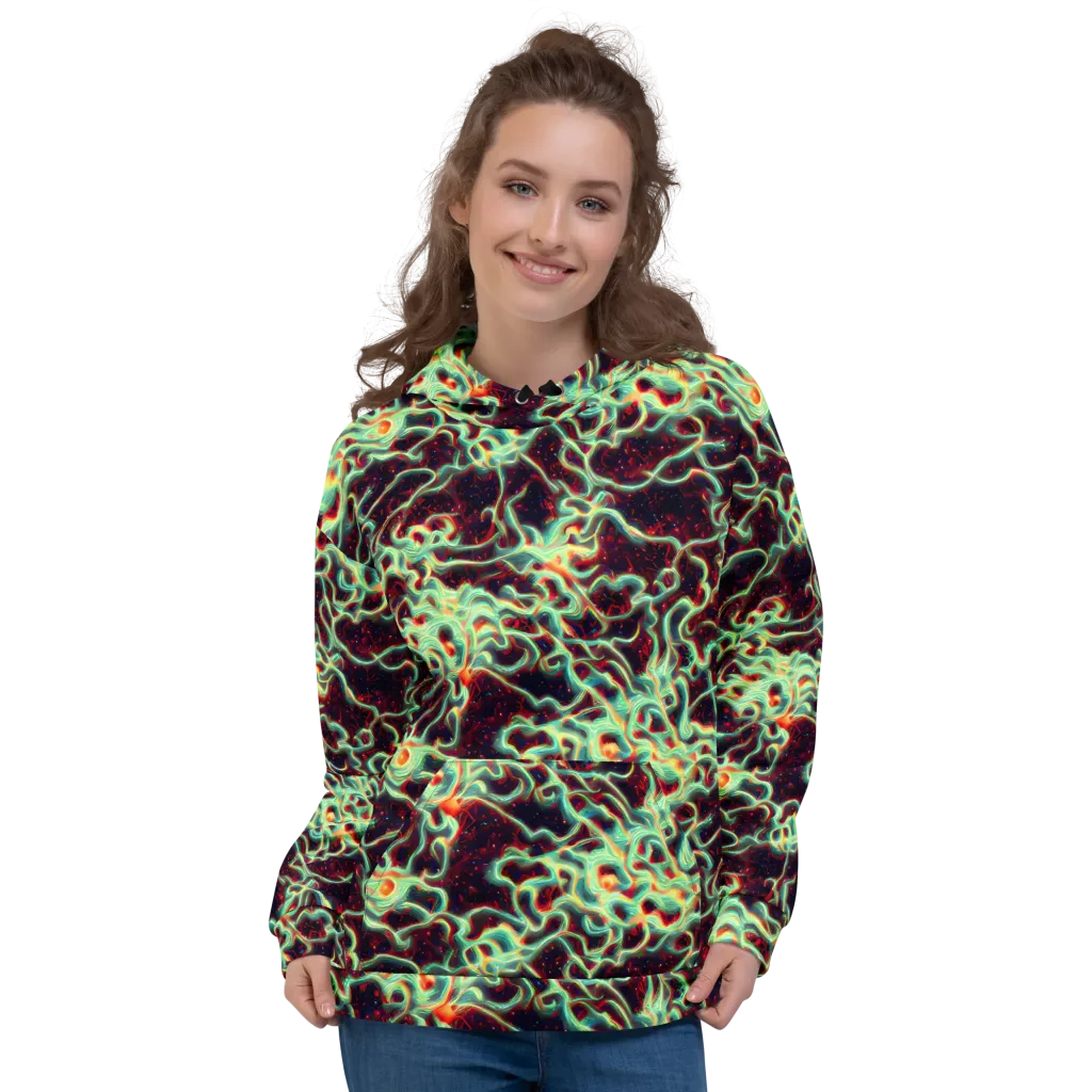 Chimeric Currents on Hoodie — Front