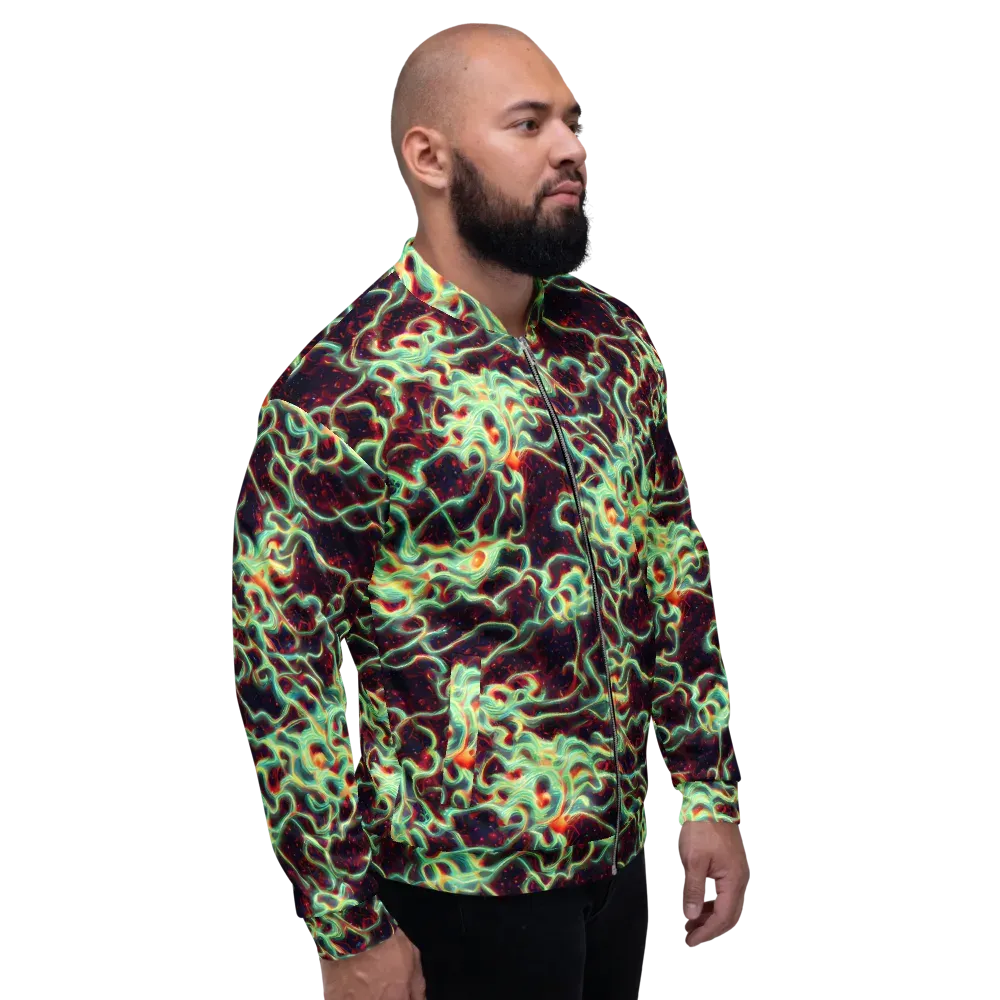 Chimeric Currents on Bomber Jacket — Right