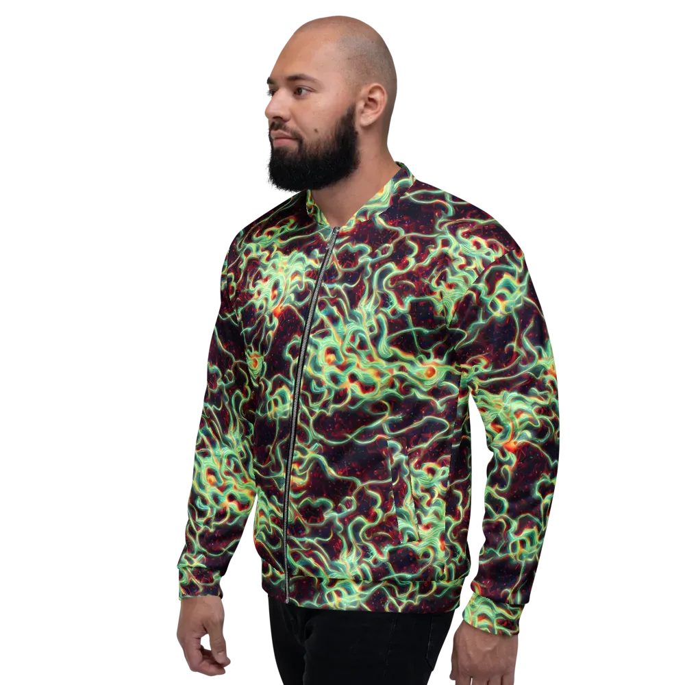 Chimeric Currents on Bomber Jacket — Left