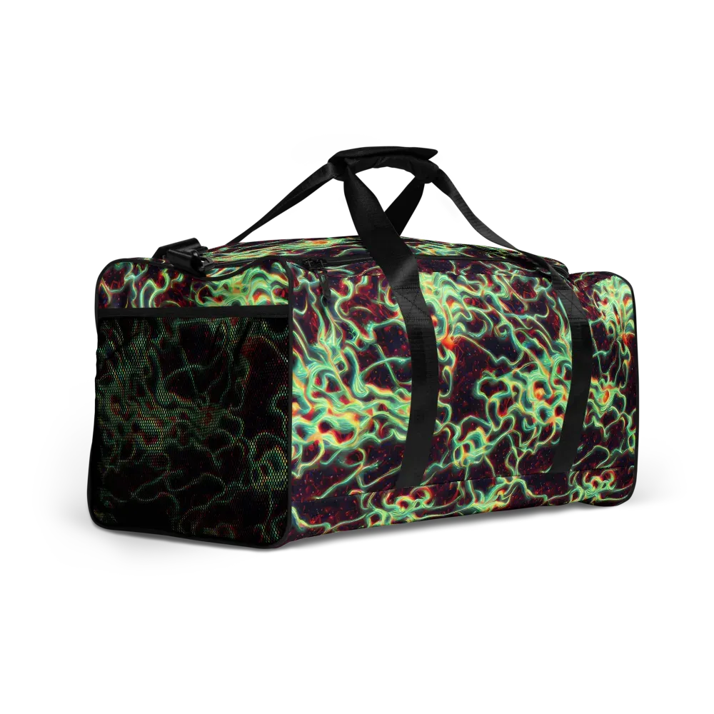 Chimeric Currents on Duffle Bag — Right Front