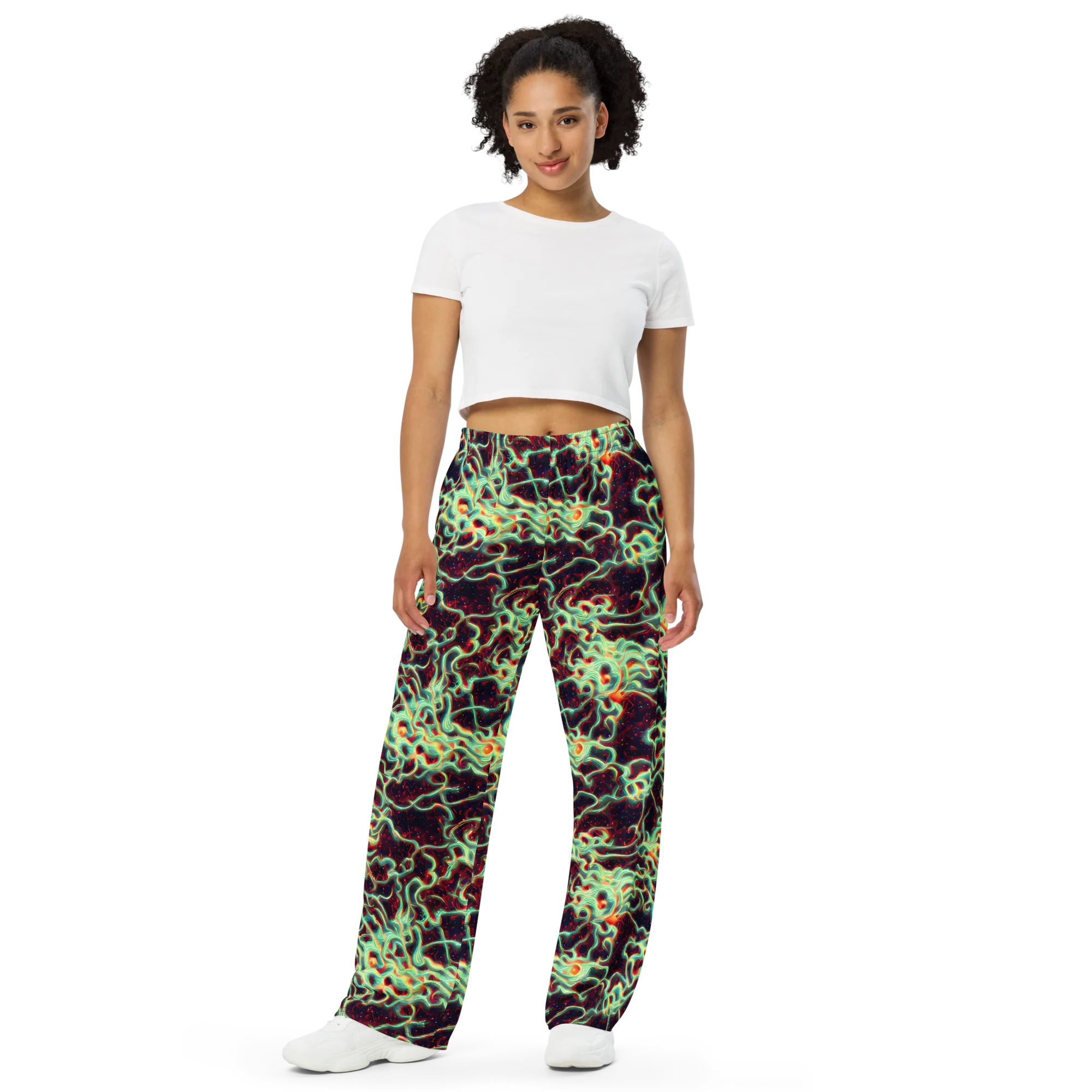 Chimeric Currents on Wide-Leg Pants — Front