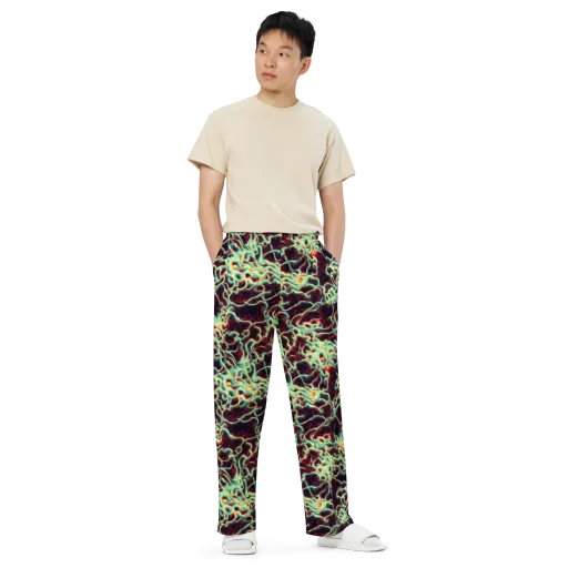 Chimeric Currents on a Wide-Leg Pants