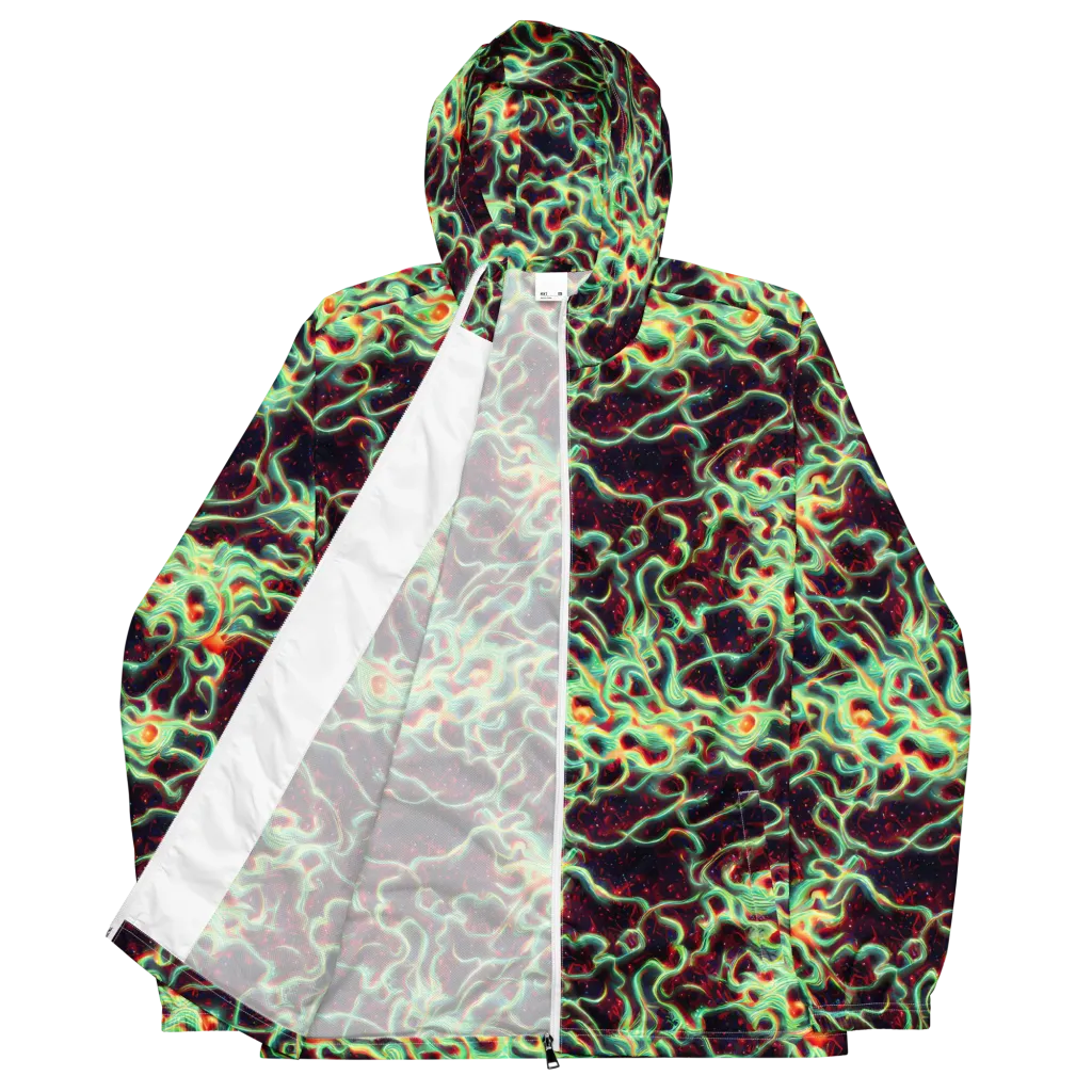 Chimeric Currents on Men's Windbreaker — Front
