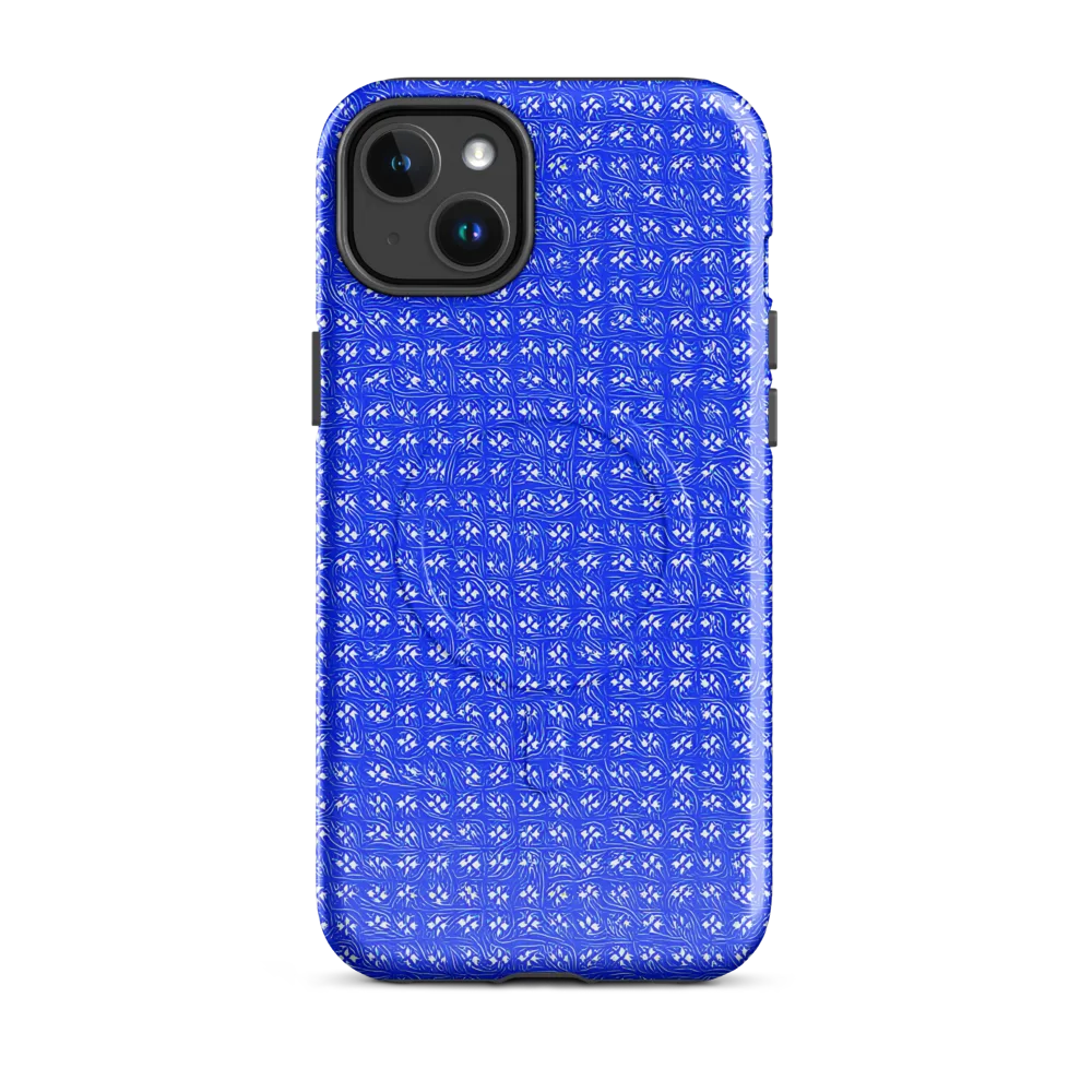 Azure Tangle on MagSafe Tough Case for iPhone® — Front