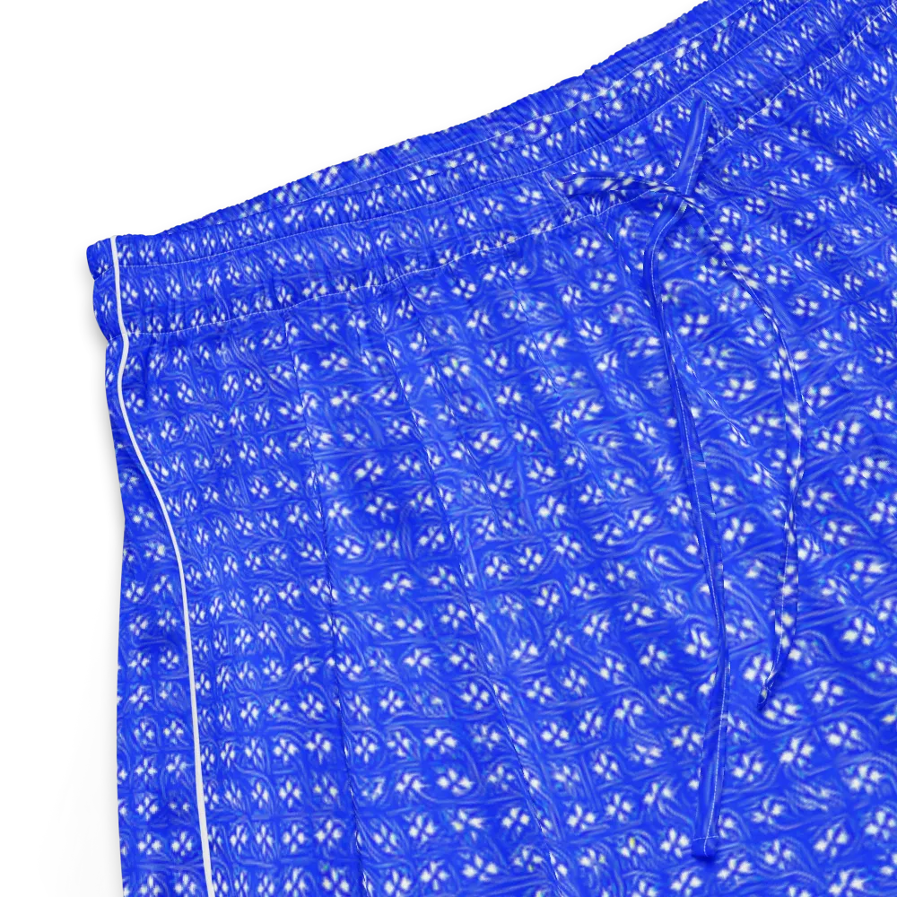 Azure Tangle on Women's Pajama Shorts — Product details