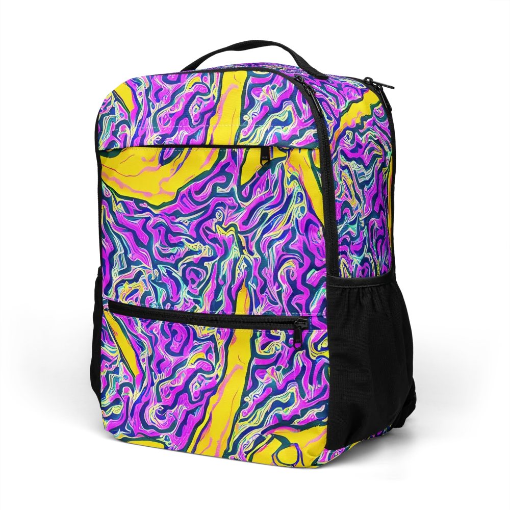 Zenith Waves on Utility Backpack — Left Front