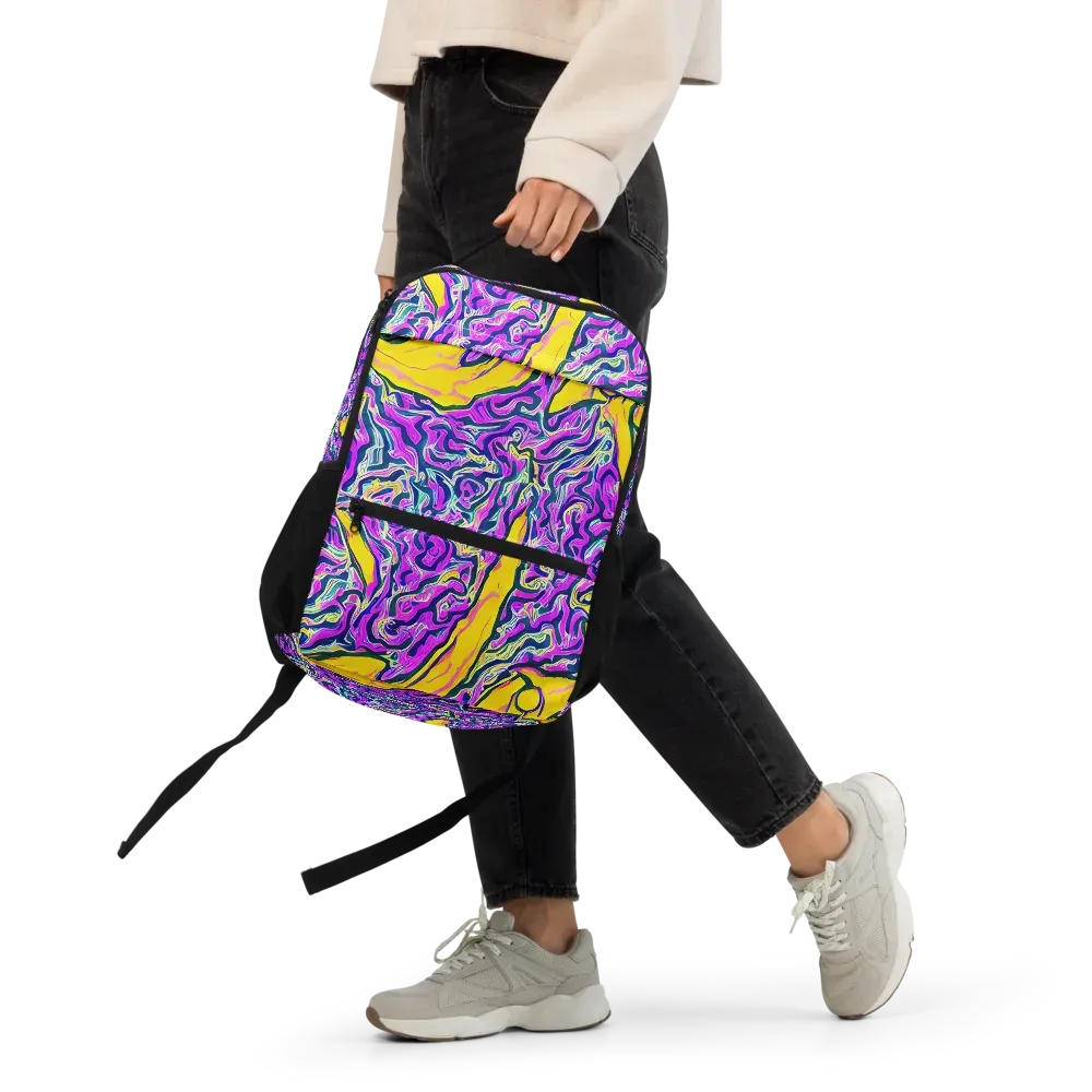 Zenith Waves on Utility Backpack — Front