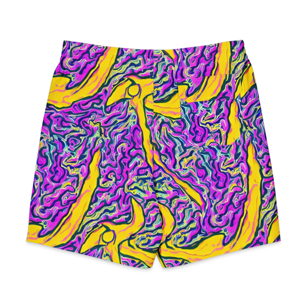 Zenith Waves on Men's Board Shorts — Back