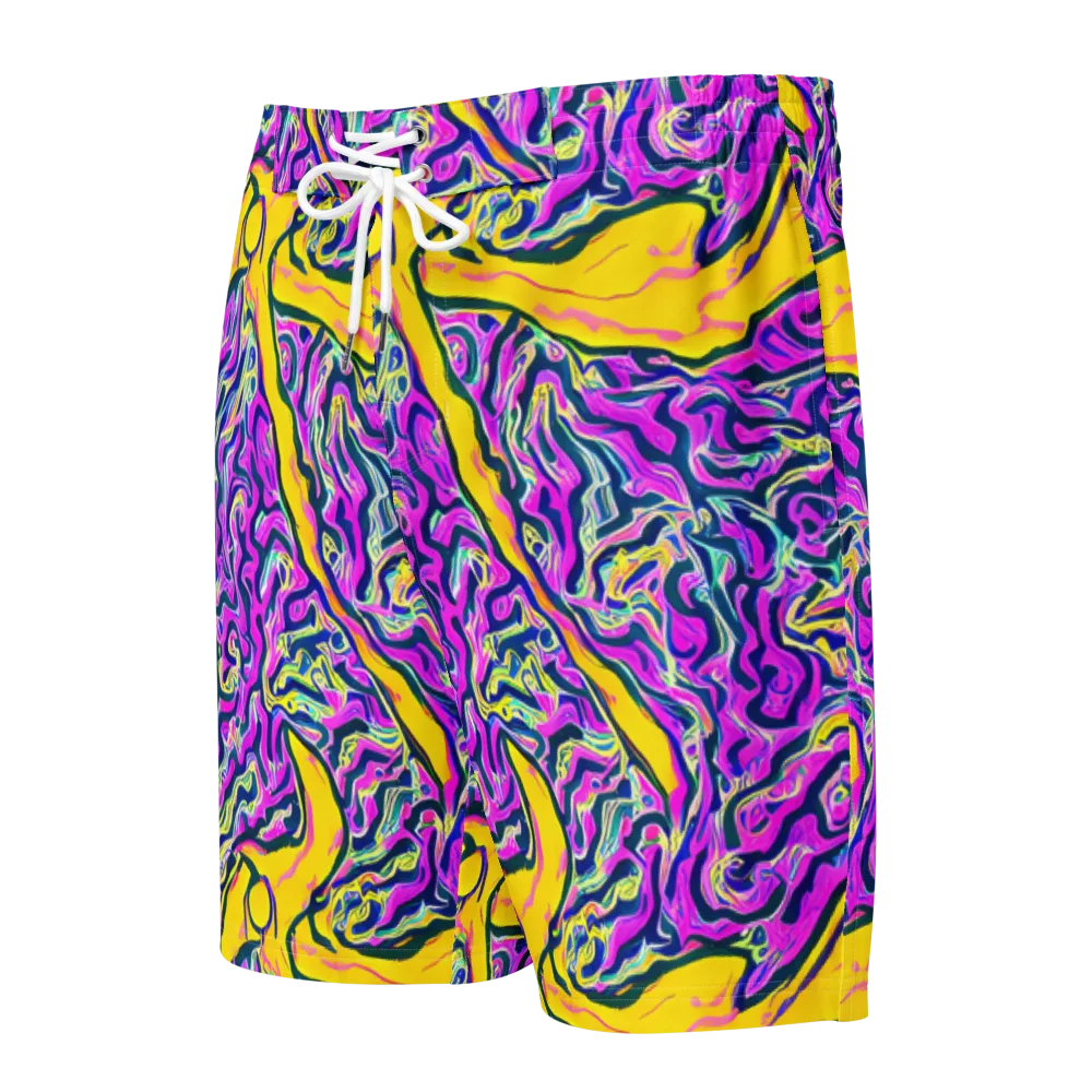 Zenith Waves on Men's Board Shorts — Front