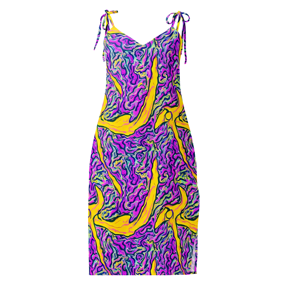 Zenith Waves on Slip Dress — Front